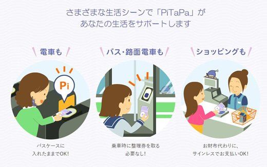 利用回数や金額に応じて割引を受けられるのがピタパの特徴